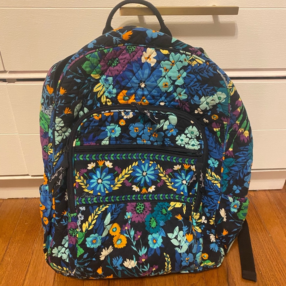 Midnight Blues Vera Bradley Backpack